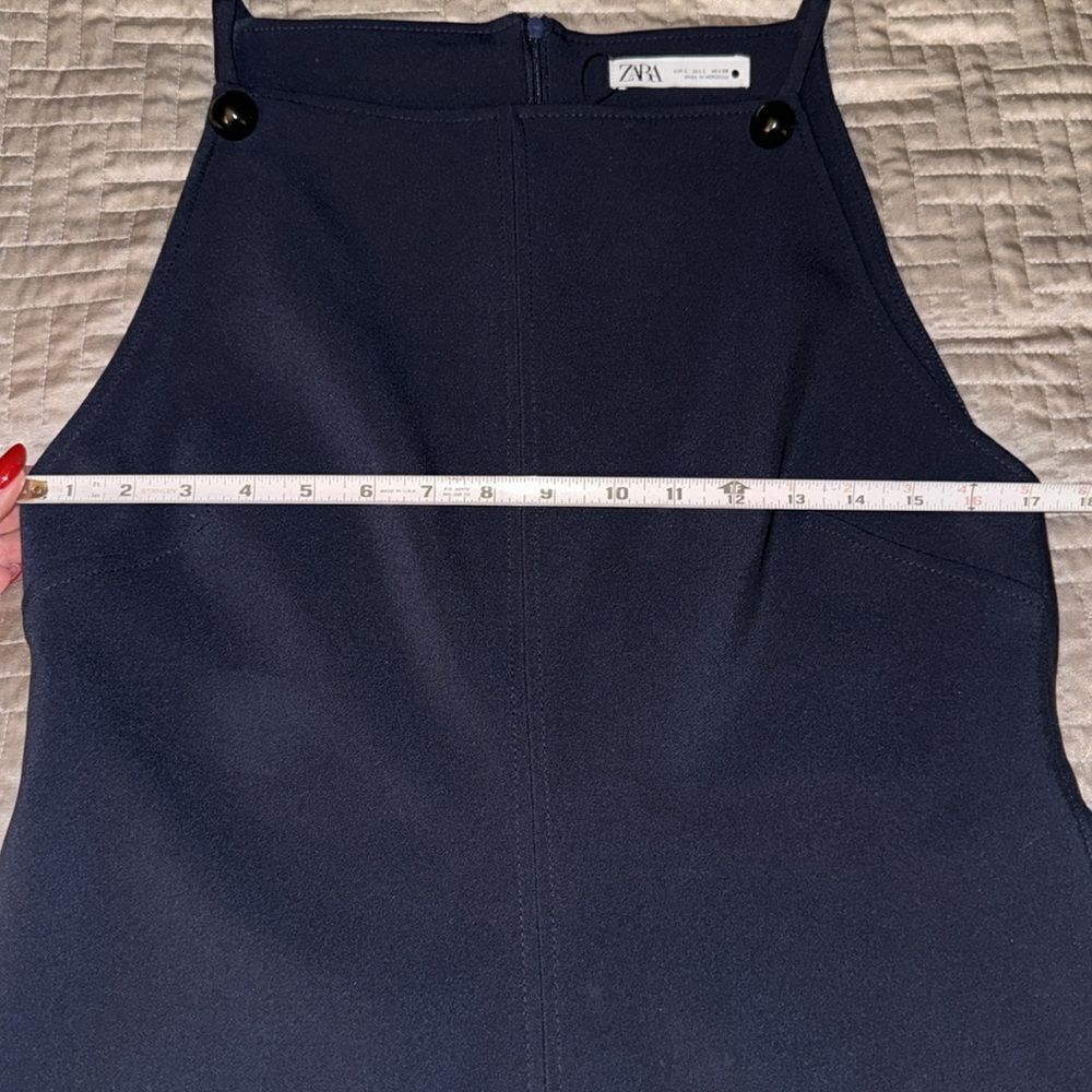 Zara navy dress - Picture 6 of 7